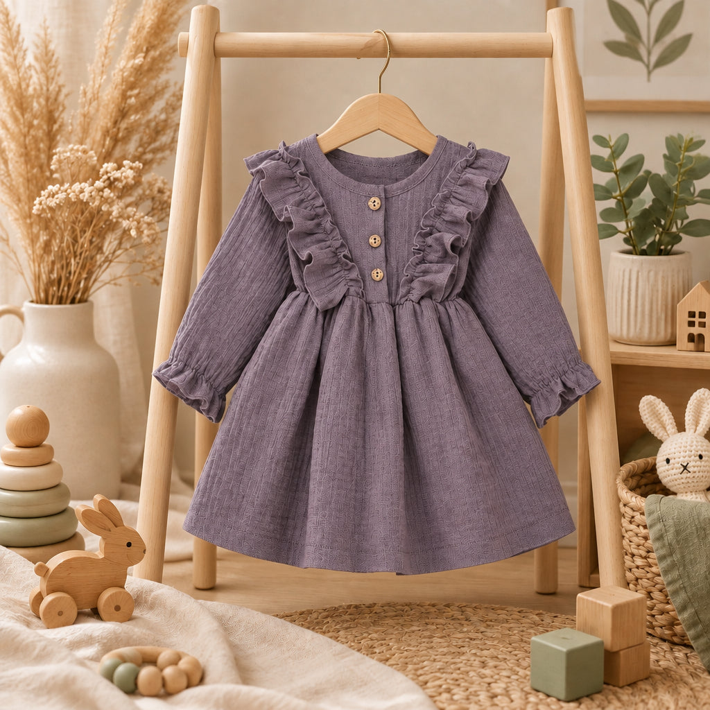 Raffety Long Sleeve Dress – alternate view 4