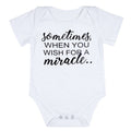 Two Little Miracles Rompers – White A