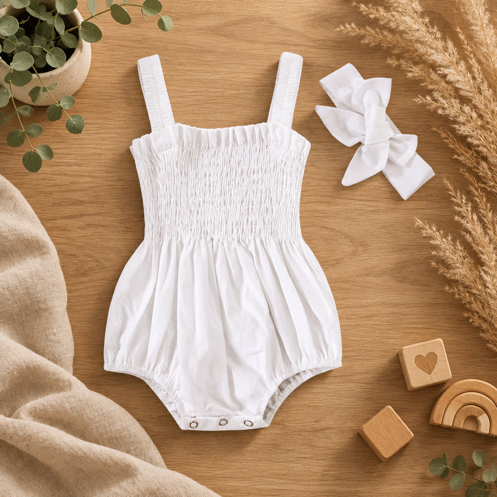 Boho Cloud Baby Romper – alternate view 5