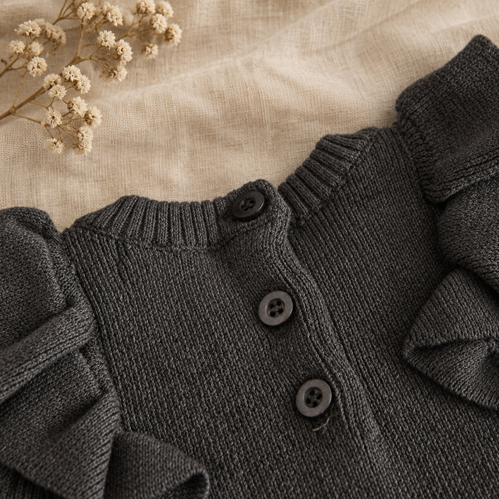 Heirloom Knit Ruffle Dress – alternate view 2