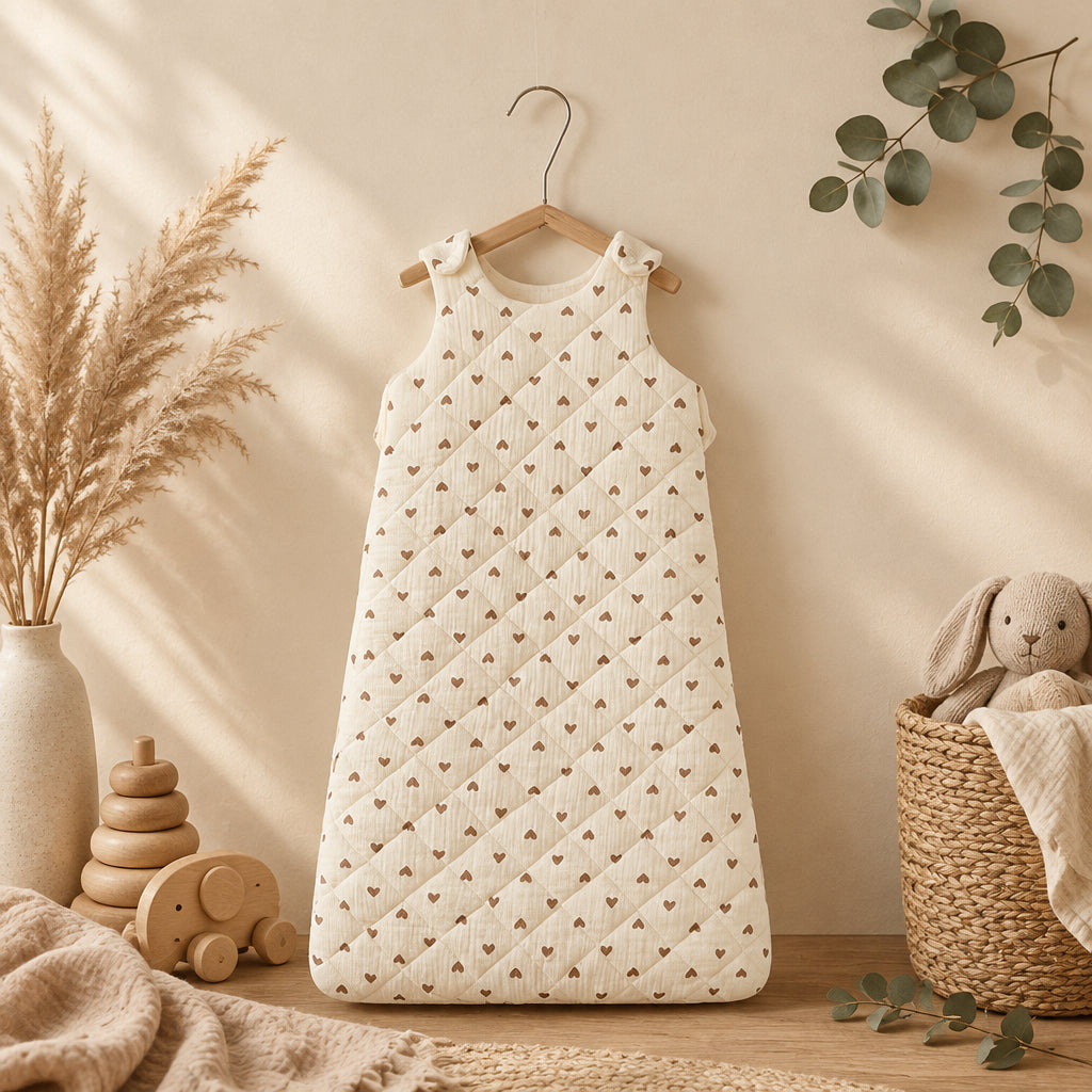 Lush Padded Baby Sleep Vest – Love