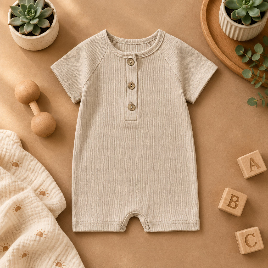 Bright Bots Baby Romper – alternate view 2