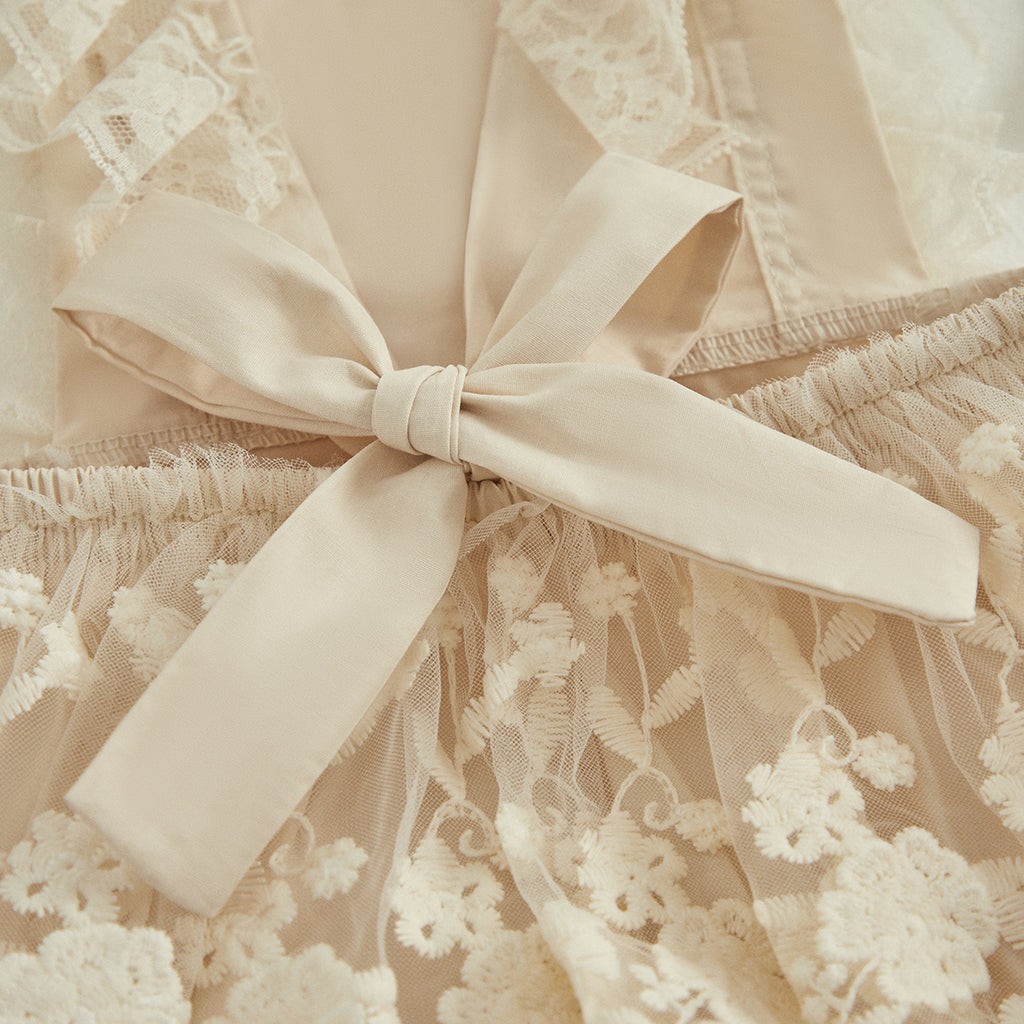 Timeless Floral Lace Romper – alternate view 3