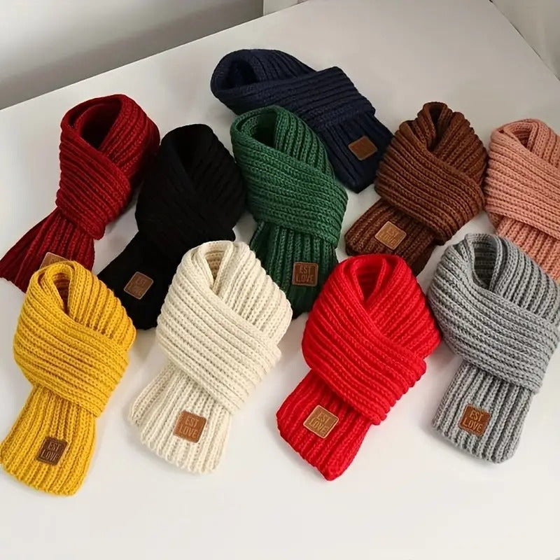 Winter Knit Kids Scarf – alternate view 2