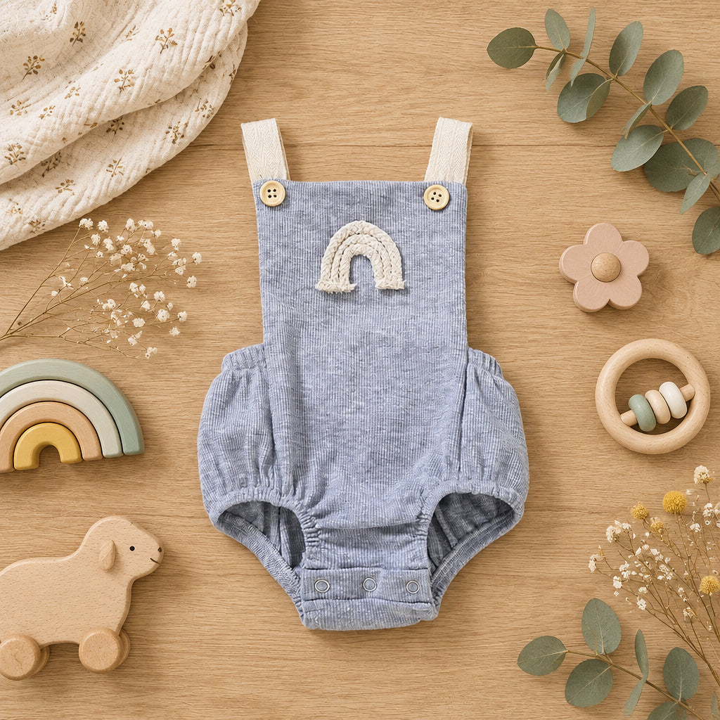 Boho Spring Overalls – alternate view 1