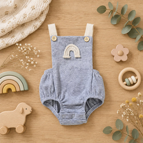 Boho Spring Overalls – alternate view 1