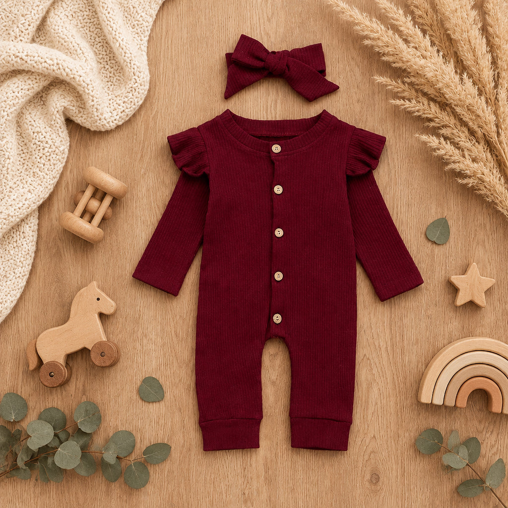 Willow Ribbed Romper – alternate view 4