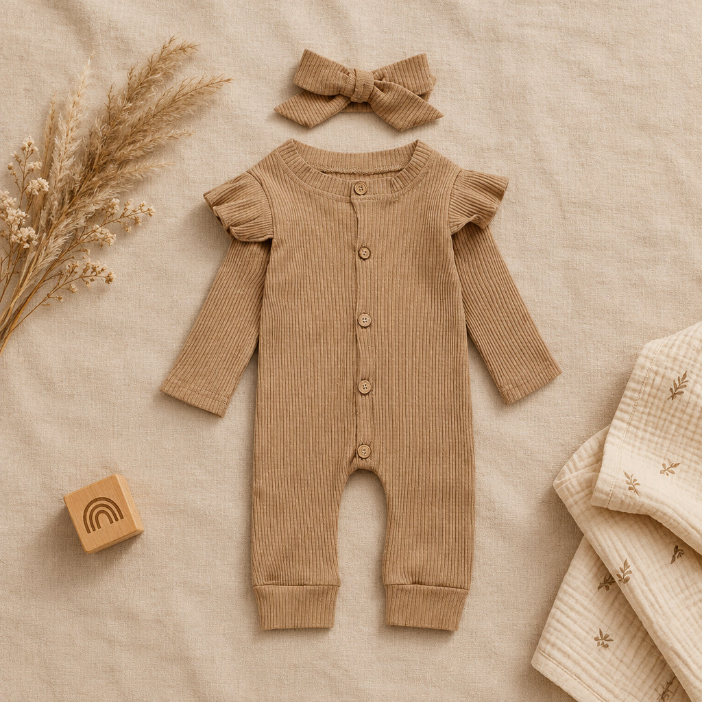 Willow Ribbed Romper – alternate view 5