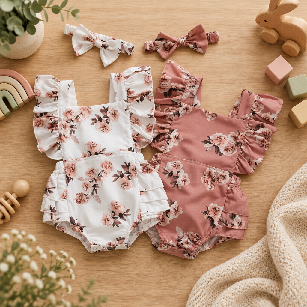Blossom Lane Floral Romper – alternate view 1