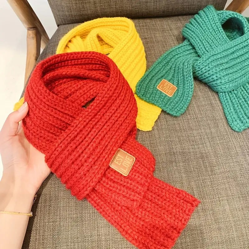 Winter Knit Kids Scarf – alternate view 3