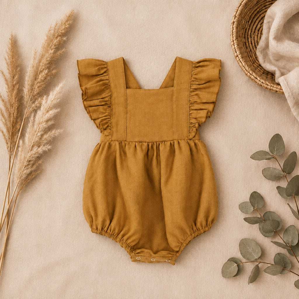 Willow & Sage Romper – Yellow