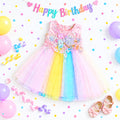 Rainbow Dreamz Tulle Dress – Pink