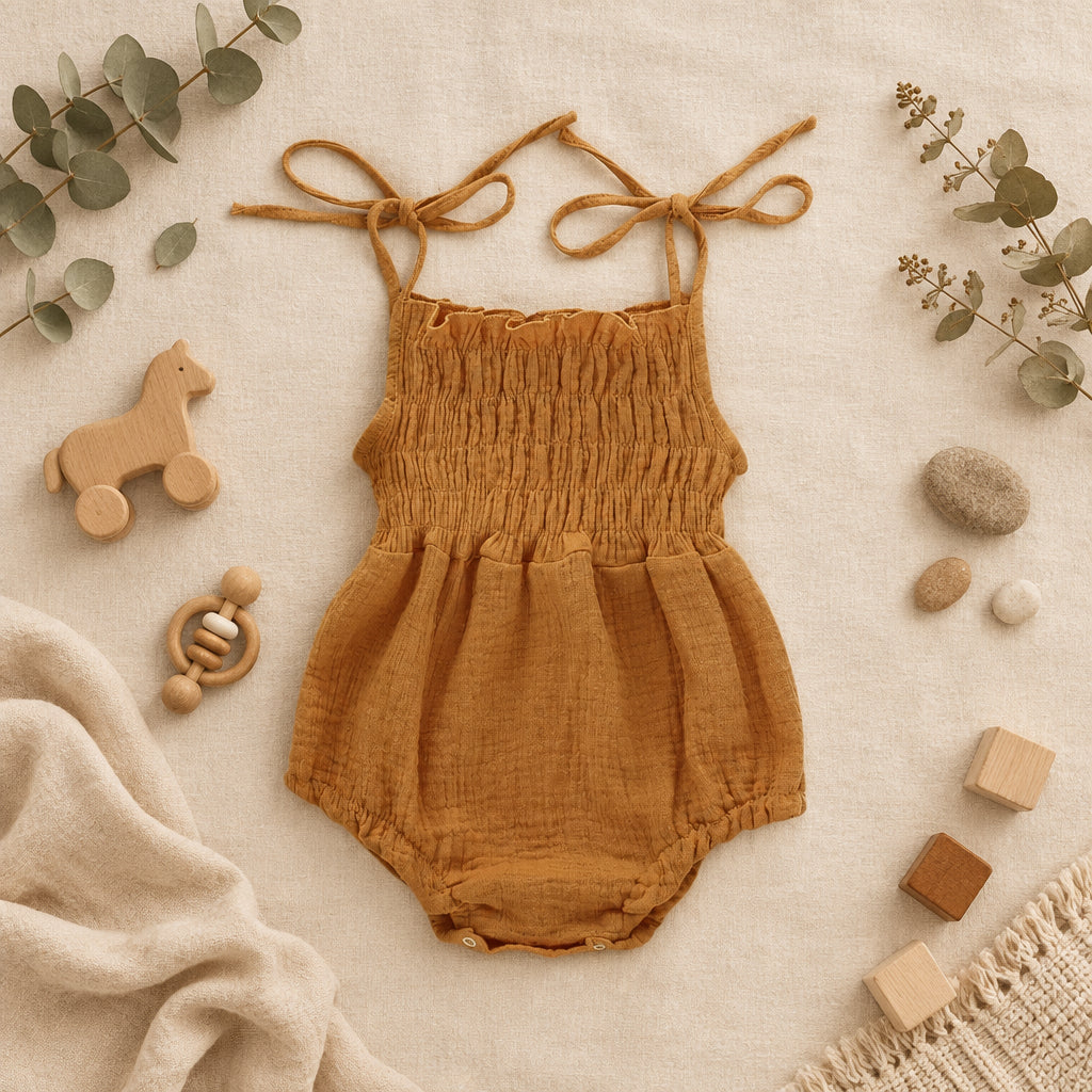 Summer Love Shoulder-Tie Romper – alternate view 2