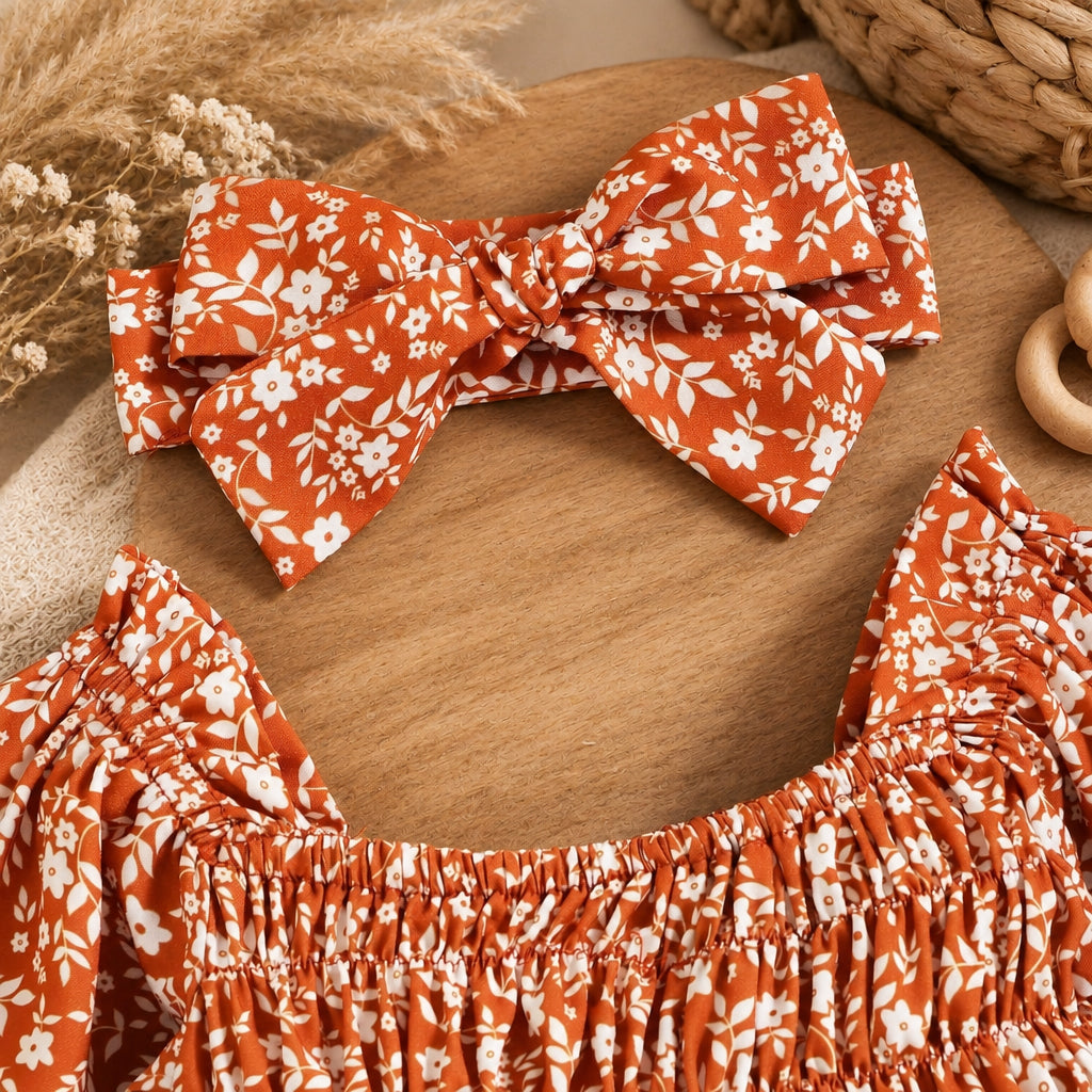 Autumn Bloom Bodysuit Dress – alternate view 2