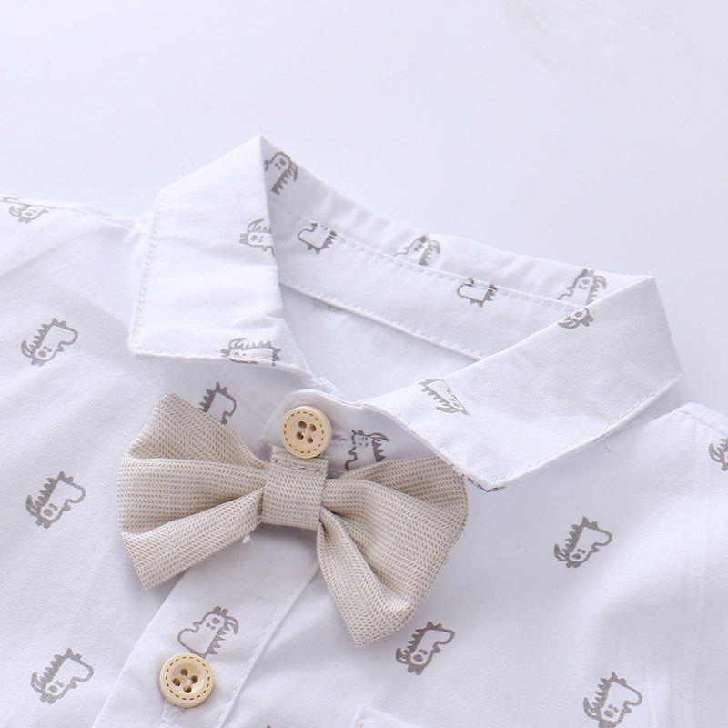 Dino Days 3-Piece Baby Set – White – view 4