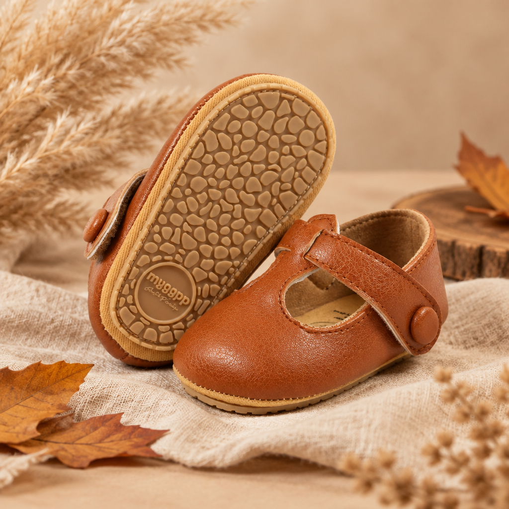 Olive Baby Ballet Flats