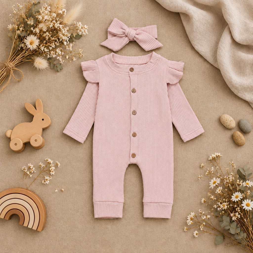 Willow Ribbed Romper – alternate view 6