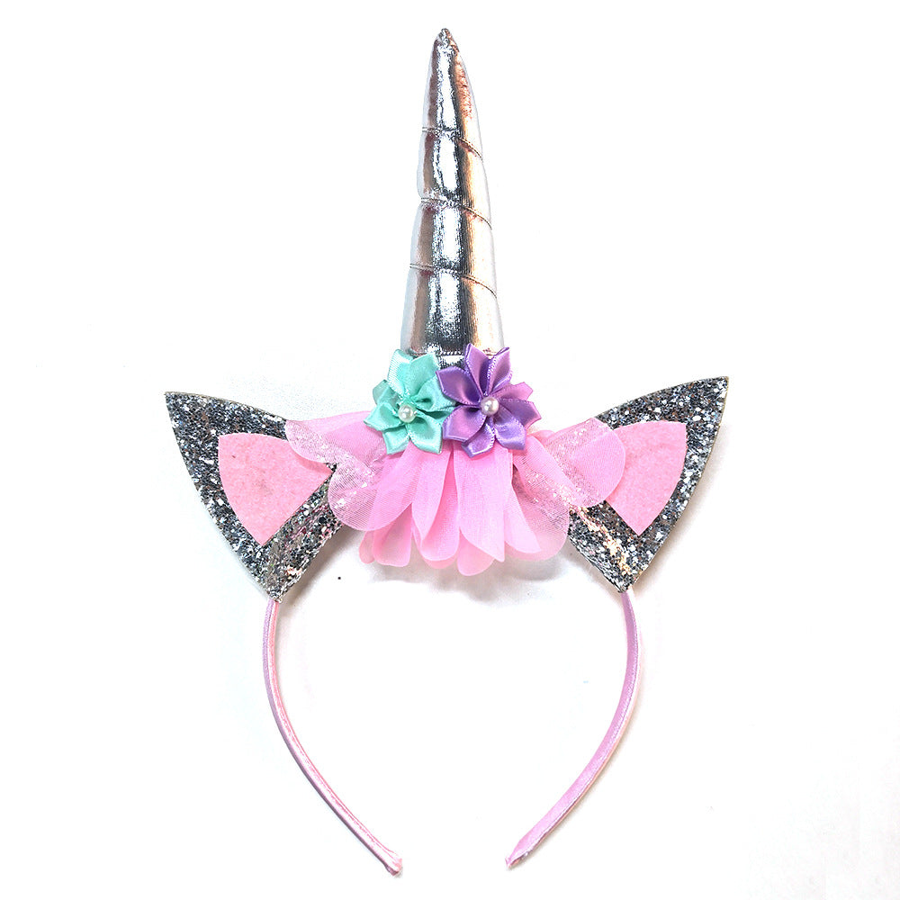 Rainbow Unicorn Tulle Dress – alternate view 1