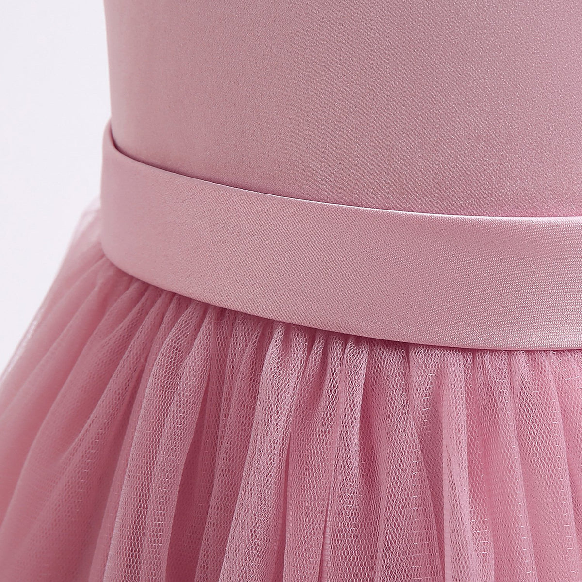 Pearl Satin & Tulle Ball Gown – alternate view 9