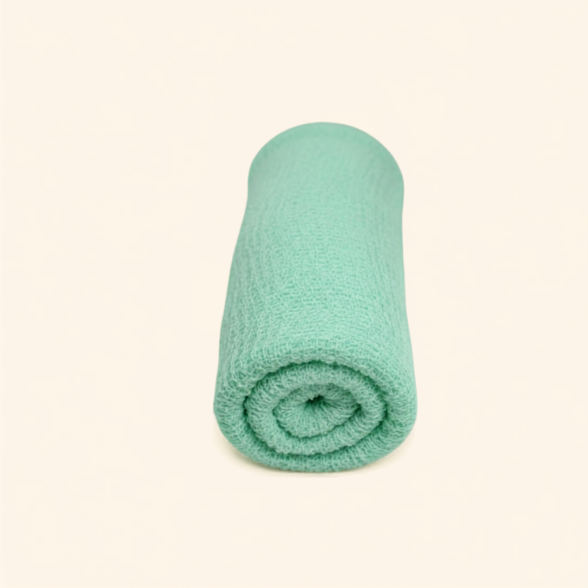 Newborn Keepsake Knit Wrap – Green