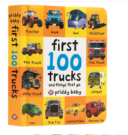 Baby's First Educational Book – 100 words - Transportation First 100 Trucks