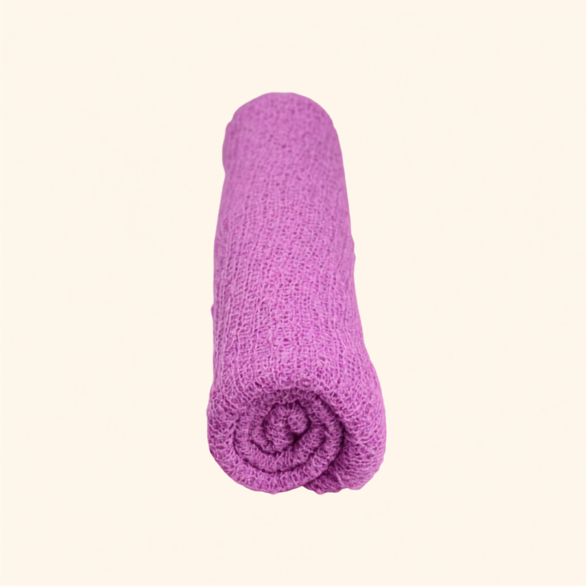 Newborn Keepsake Knit Wrap – Purple