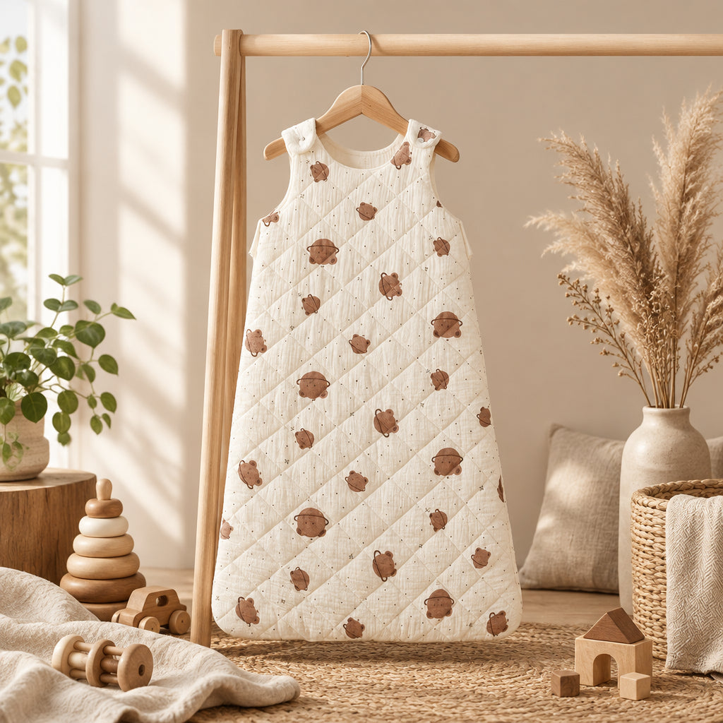 Lush Padded Baby Sleep Vest – Bear Planet