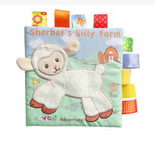 Peekaboo Pals Soft Book – Lamb