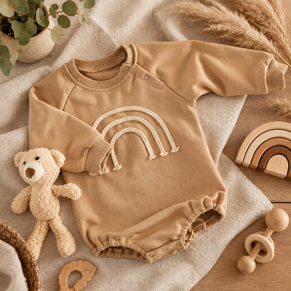 Little Boho Rainbow Bodysuit – alternate view 2