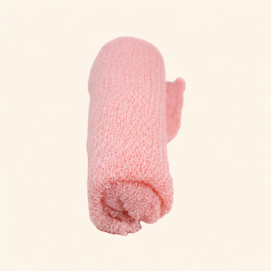 Newborn Keepsake Knit Wrap – Pink