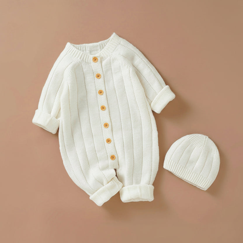 Winter Knit Hooded Jumpsuit – alternate view 9