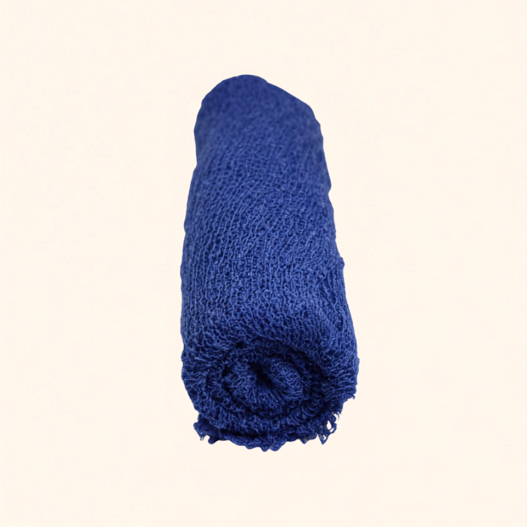 Newborn Keepsake Knit Wrap – Blue