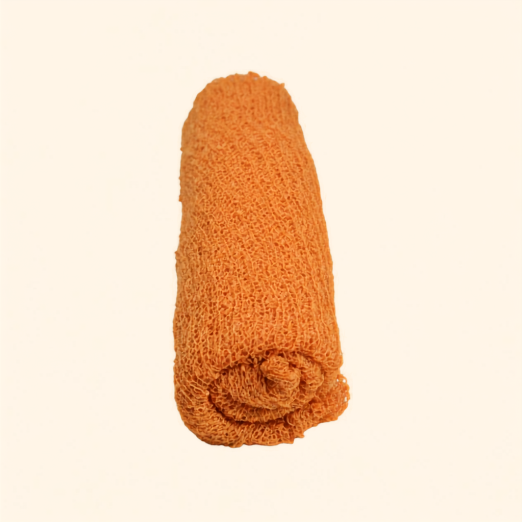 Newborn Keepsake Knit Wrap – Orange
