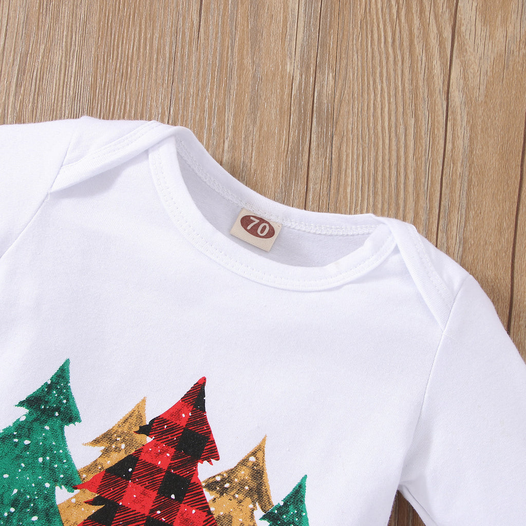 Little Lumberjack Christmas Tree 3 Piece Set – White – view 3