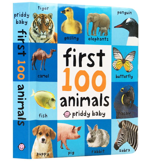 Baby's First Educational Book – First 100 Animals