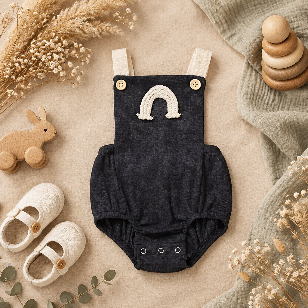 Boho Spring Overalls – alternate view 2