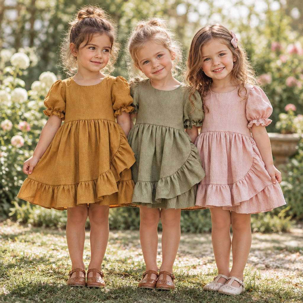 The Elodie Cotton Linen Dress