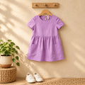 Summer Daze Cotton Dress – Purple