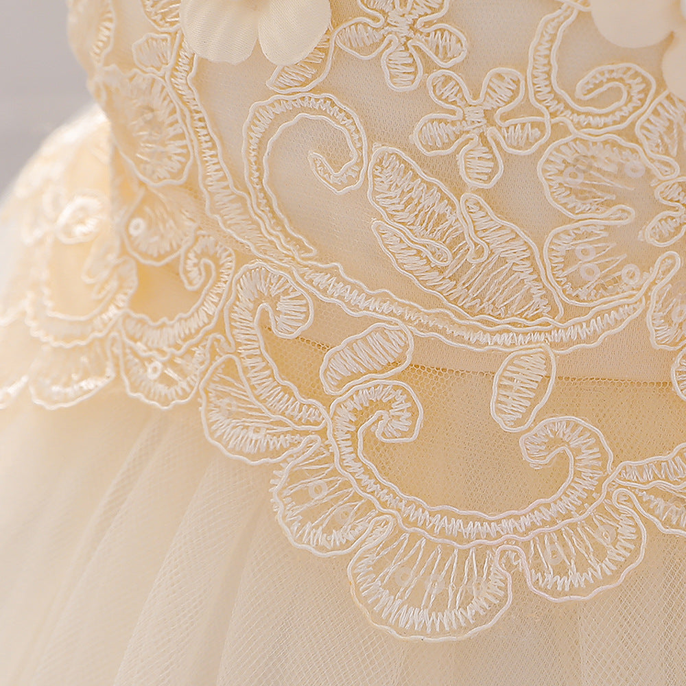 Petite Blossom Tulle Dress – alternate view 3
