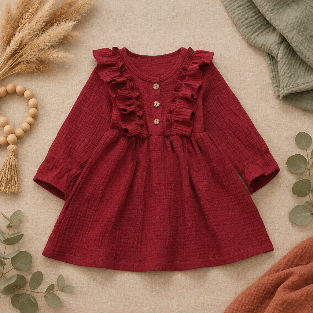 Raffety Long Sleeve Dress – alternate view 2