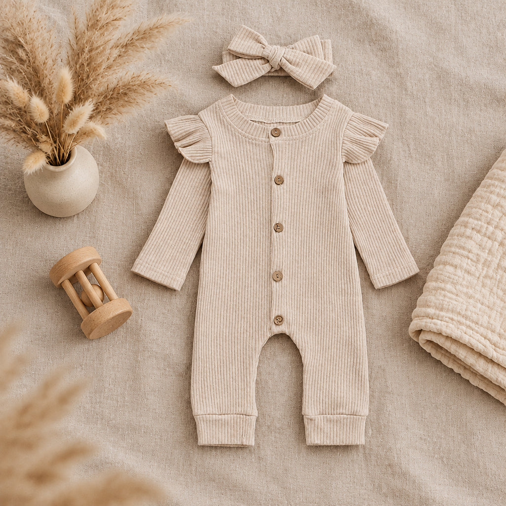 Willow Ribbed Romper – alternate view 2