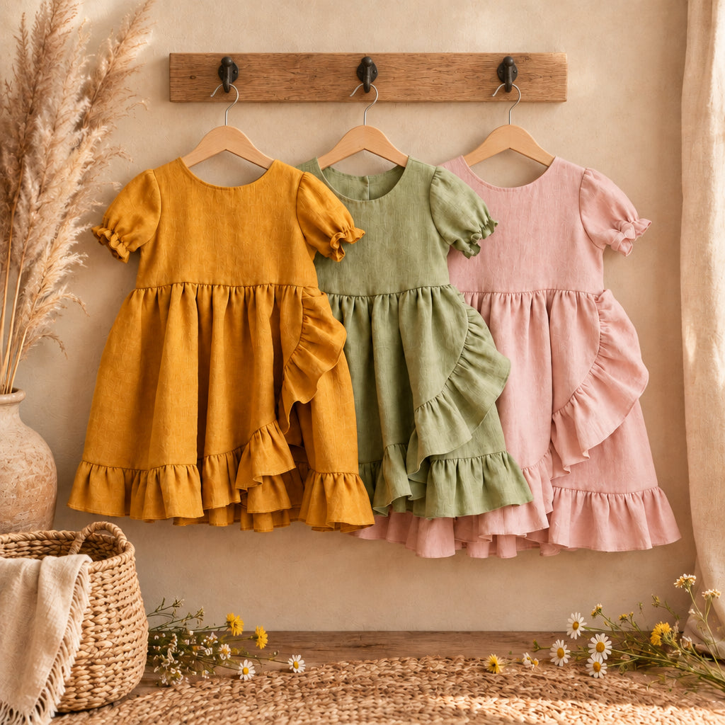 The Elodie Cotton Linen Dress