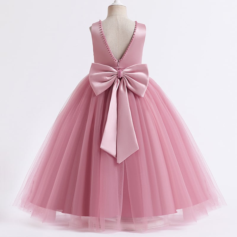 Pearl Satin & Tulle Ball Gown – alternate view 6