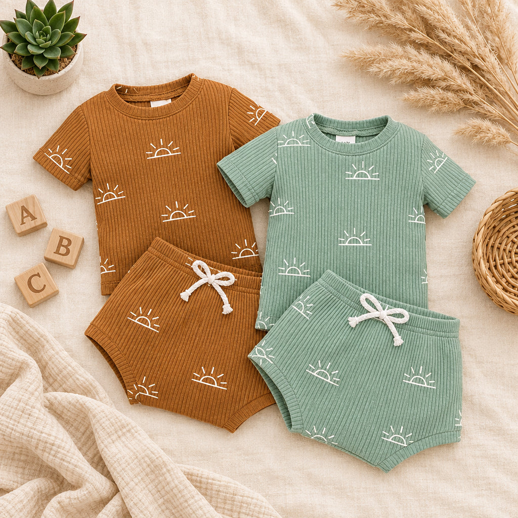 Sunny Sprout Romper Set