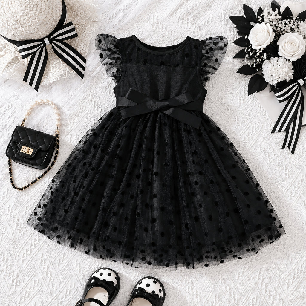 Maeve Polka Dot Tulle Dress