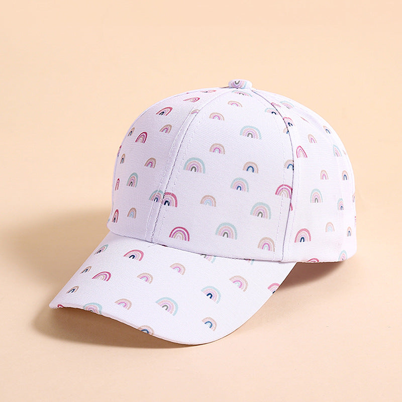 Lush Rainbow Kidz Cap – White