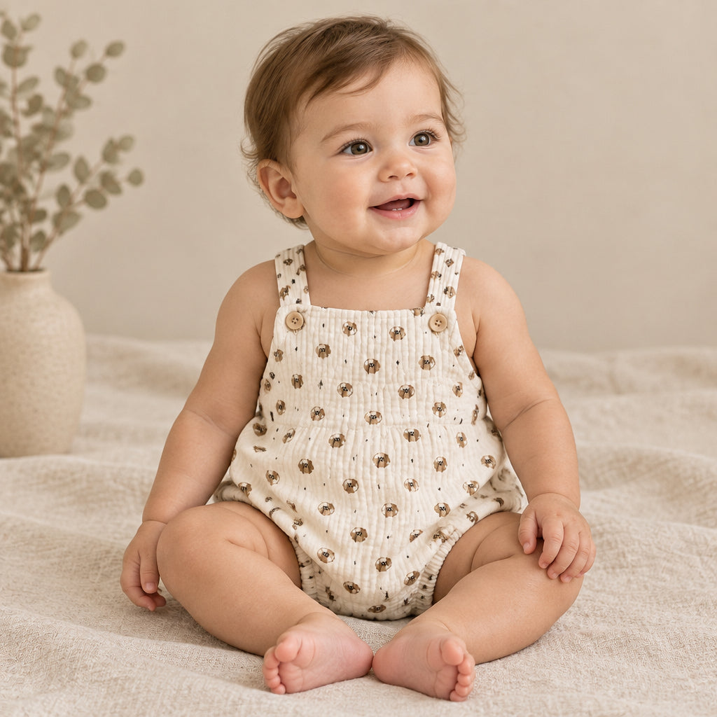 Summer Sprout Baby Romper