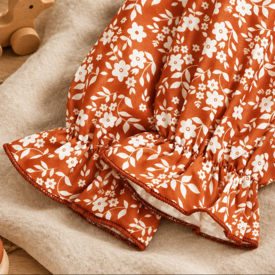 Autumn Bloom Bodysuit Dress – alternate view 4