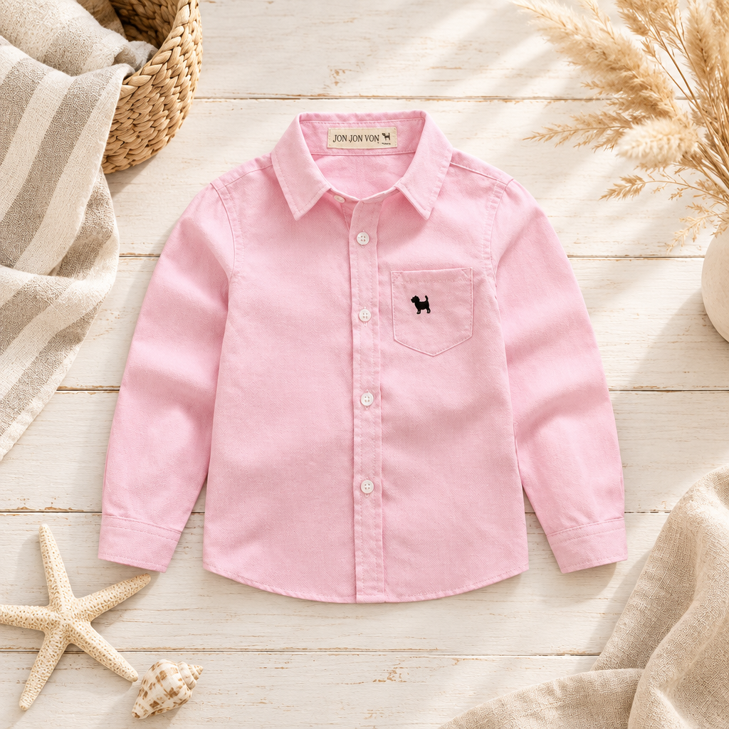 Hampton Boys Shirt – Pink
