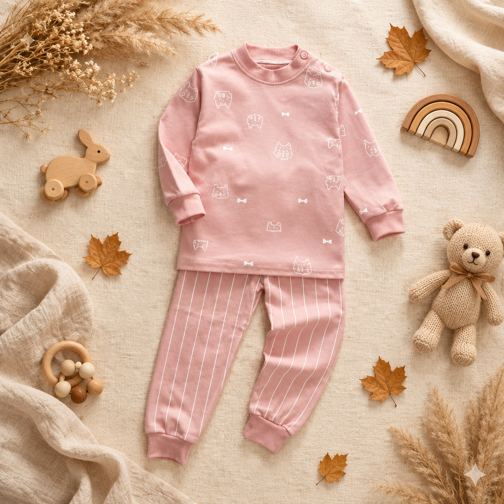 Sunday Lounge Set – Pink